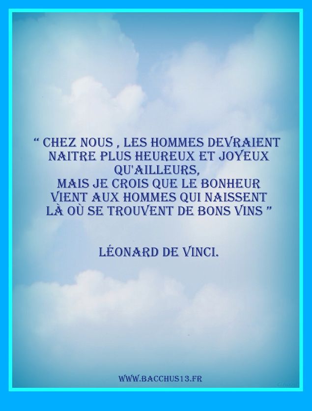 Léonard de vinci était un génie mais aussi un homme lucide !