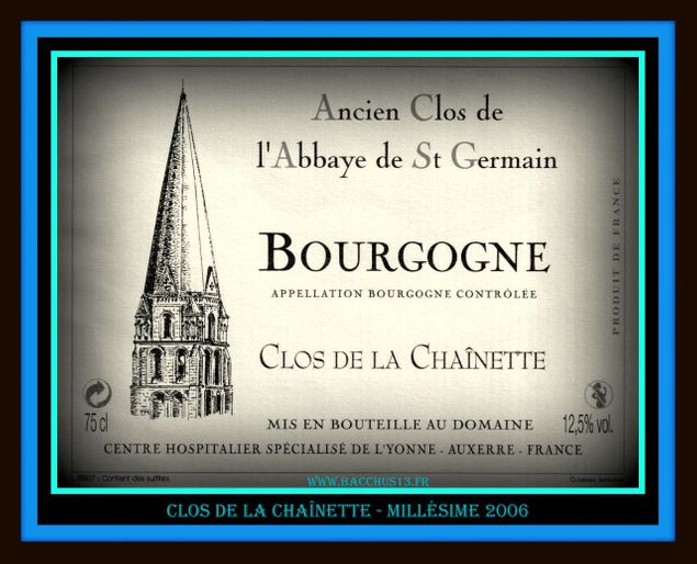 Bourgogne - Clos de la Chaînette - 2006 - 