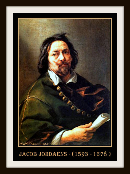 Portrait de JACOB JORDAENS - ( 1593 - 1678 )