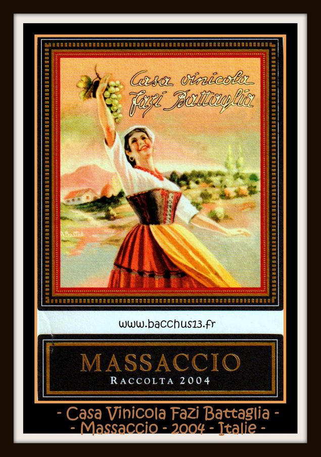  Casa vinicola Fazi Battaglia - Massaccio - 2004 - Italie - 