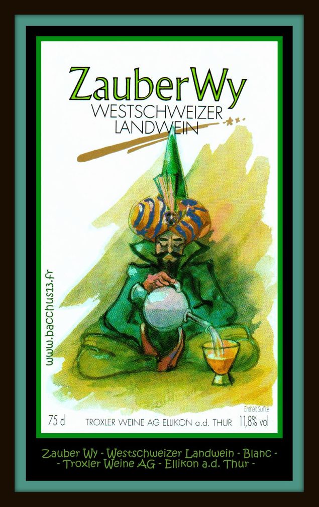  Zauber Wy - Westschweizer Landwein - Blanc - Troxler Weine - Ellikon AG a.d. Thur - 